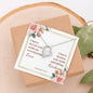 Forever Love Necklaces with A Bible Verse Card - Jeremiah 31:3