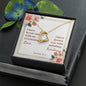 Forever Love Necklaces with A Bible Verse Card - Jeremiah 31:3