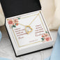 Forever Love Necklaces with A Bible Verse Card - Jeremiah 31:3