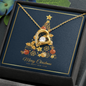 Forever Love Necklace with Christmas Card