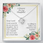 A Prayer for My Daughter - Love Knot Necklaces with Card