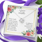 A Prayer for My Daughter - Love Knot Necklaces with Card