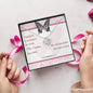 Love Knot Necklace with A Bible Verse Card - 2 Corinthians 5:17