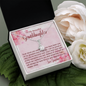 To My Granddaughter - Alluring Beauty Necklace with Message Card