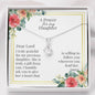 A Prayer for My Daughter - Alluring Beauty Necklaces with Card
