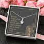 Alluring Beauty Necklaces with Bible Verse Card - Romans 6:23