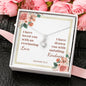 Alluring Beauty Necklaces with A Bible Verse Card - Jeremiah 31:3