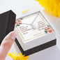 Alluring Beauty Necklaces with A Bible Verse Card - Jeremiah 31:3