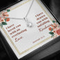 Alluring Beauty Necklaces with A Bible Verse Card - Jeremiah 31:3