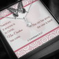 Alluring Beauty Necklace with A Bible Verse Card - 2 Corinthians 5:17