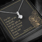 Alluring Beauty Necklaces with Bible Verse Card - Romans 6:23