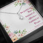 Alluring Beauty Necklace with Bible Verse Card - Romans 12:12