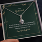 To My Girlfriend - Alluring Beauty Necklaces with Romantic Message Card - Loving Family