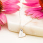 Dear Mom - Sweetest Hearts Necklace with Message Card & QR code for E-Card