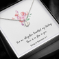 Sweetest Hearts Necklace with Bible Verse Card - Song of Solomon 4:7