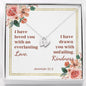 Sweetest Hearts Necklaces with A Bible Verse Card - Jeremiah 31:3