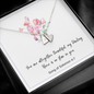 Sweetest Hearts Necklace with Bible Verse Card - Song of Solomon 4:7