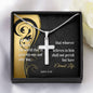 Cross Necklace with Bible Verse Card - John 3:16