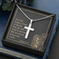 Cross Necklaces with Bible Verse Card - Romans 6:23