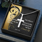 Cross Necklace with Bible Verse Card - John 3:16