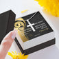 Cross Necklace with Bible Verse Card - John 3:16