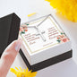 Cross Necklaces with A Bible Verse Card - Jeremiah 31:3