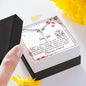 Dear Mom - Cross Necklace with Message Card & QR code for E-Card