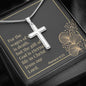 Cross Necklaces with Bible Verse Card - Romans 6:23