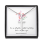 Cross Necklaces with Bible Verse Card - Song Of Solomon 4:7
