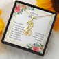 A Prayer for My Daughter - Graceful Love Giraffe Necklaces with Card