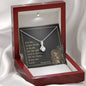 Alluring Beauty Necklaces with Bible Verse Card - Romans 6:23