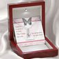 Alluring Beauty Necklace with A Bible Verse Card - 2 Corinthians 5:17