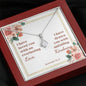 Alluring Beauty Necklaces with A Bible Verse Card - Jeremiah 31:3