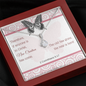 Alluring Beauty Necklace with A Bible Verse Card - 2 Corinthians 5:17