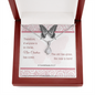 Alluring Beauty Necklace with A Bible Verse Card - 2 Corinthians 5:17