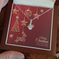 Alluring Beauty Necklace with Christmas Card - Red