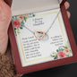 A Prayer for My Daughter - interlocking Hearts Necklaces with Card