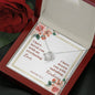 Love Knot Necklaces with A Bible Verse Card - Jeremiah 31:3