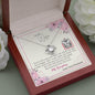 To My Wife - Love Knot Necklace with Message Card & QR code for E-Card