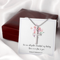 Cross Necklaces with Bible Verse Card - Song Of Solomon 4:7