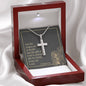 Cross Necklaces with Bible Verse Card - Romans 6:23
