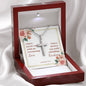 Cross Necklaces with A Bible Verse Card - Jeremiah 31:3