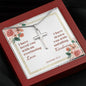 Cross Necklaces with A Bible Verse Card - Jeremiah 31:3