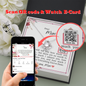 Dear Mom - Love Knot Necklace with Message Card & QR code for E-Card