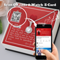 To My Wife - Eternal Hope Necklace with V-day Message Card & QR code for E-Card