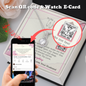 To My Wife - Eternal Hope Necklace with Message Card & QR code for E-Card