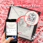 To My Wife - Forever Love Necklace with Message Card & QR code for E-Card