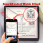 To My Wife - Cross Necklace with Message Card & QR code for E-Card