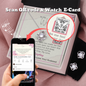 To My Wife - Love Knot Earring and Necklace Set with Message Card & QR code for E-Card