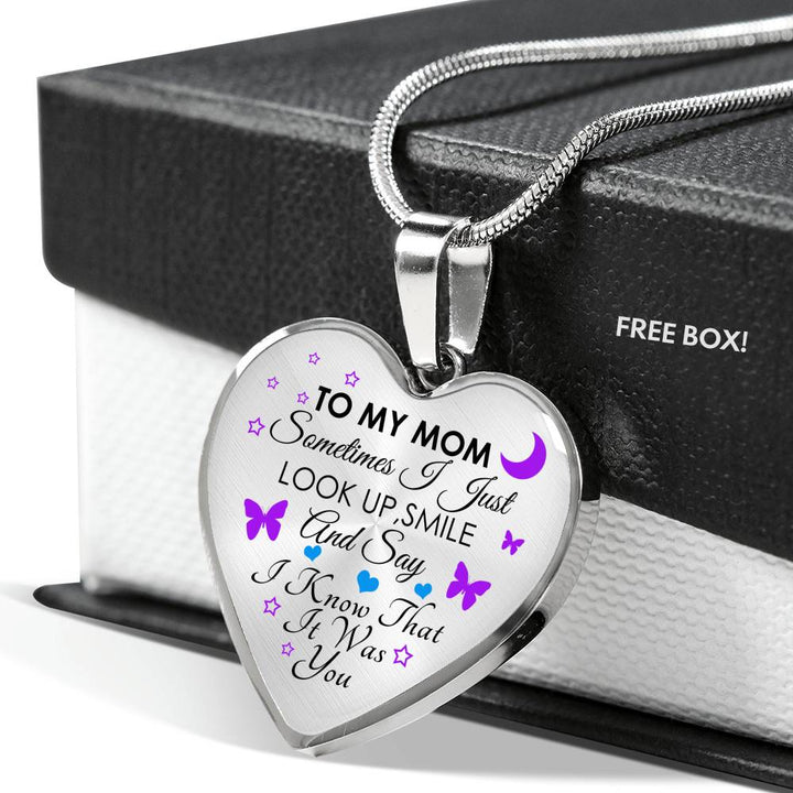 In memory store of mom necklace